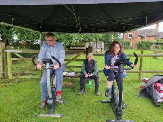 Team Members Bike a Thon 2024