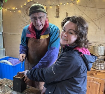 Volunteers, tortoise